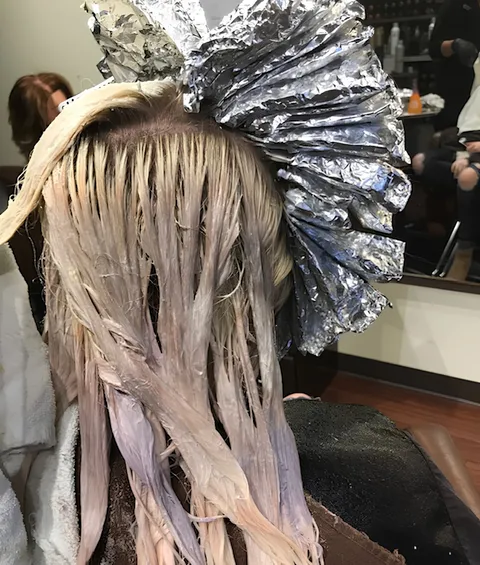 Hair styling and colour work at Zenvie